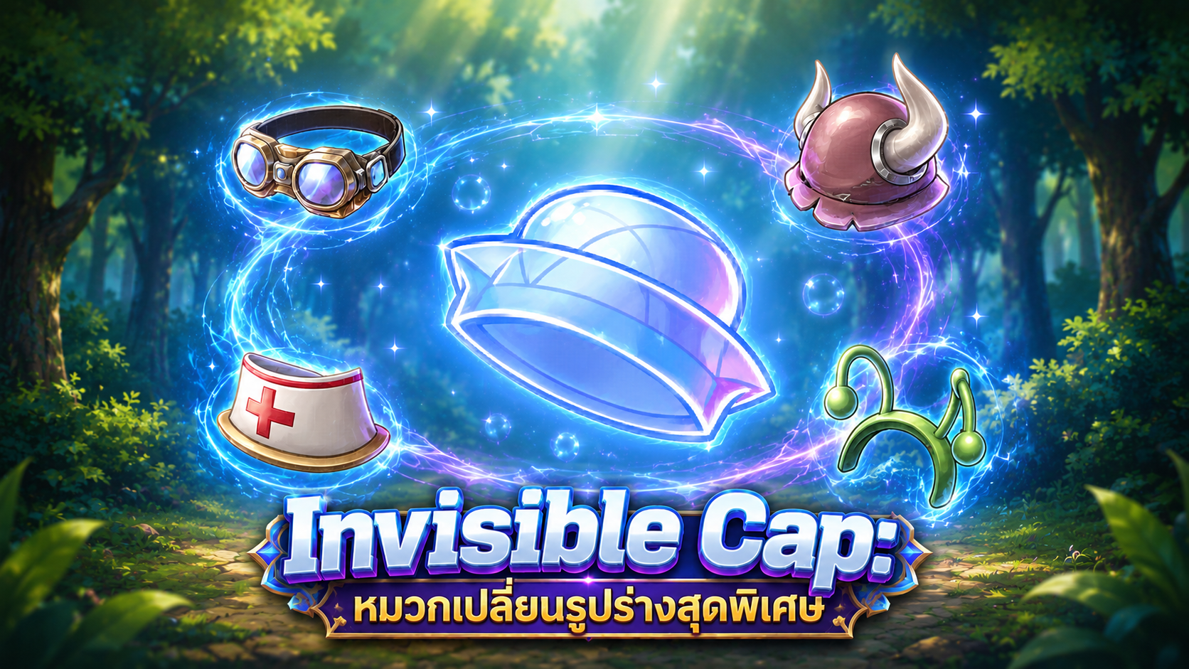 Cap Invisible 🎩 Invisible Cap: หมวกเปลี่ยนรูปร่างสุดพิเศษ - Zeny Classic